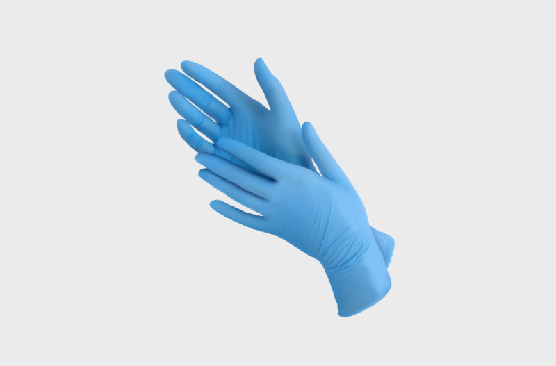 Disposable gloves NITRILE, non-powdered1X1